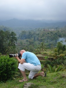 Jante in actie op Bali